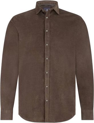 State of Art Heren, Overhemden, Bruin, Maat: 3XL