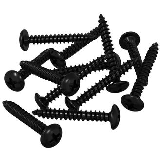 vidaXL Clavo De Roctado 8219 Pcs Negro Acero Vidaxl
