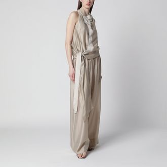 Entire studios Flowing champagne-colored top