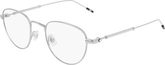 Montblanc MB0111O 002 Gold 49mm