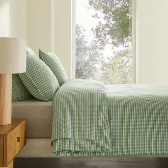 AM.PM Dekbedovertrek in gewassen perkal, JALIANI