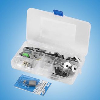 OEM 17 Juegos De Accesorios Universales Para Prensatelas De M&aacute;quinas De Coser Planas Con Estuche Para Uso Industrial-crezuo