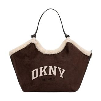 DKNY Bolso Tote Mediano Paula - Bags - Mujer - Marr&oacute;n - ONE SIZE
