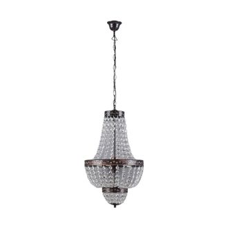 Lindby L&aacute;mpara Colgante jorve En Transparente De Cristal - Lindby