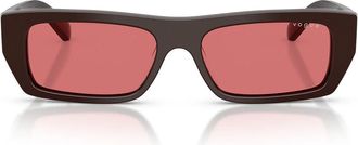Vogue Sunglasses Vo5657 Su 324275 Brown/Red Women
