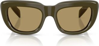 Prada Sunglasses Prd07 S 26 J70 G Green/Olive Green Women