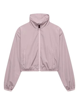 GCDS zip-up jacket - women - Polyamide/Polyester - L - Pink