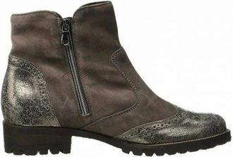 Semler V22083 Enkellaarsjes - Dames - Schoenen - Bruin - Maat: 38 EU Leer