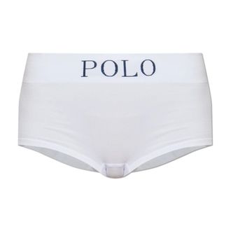 Polo Ralph Lauren Pantalones cortos tipo b&oacute;xer de lencer&iacute;a - Underwear - Mujer - Blanco - XS
