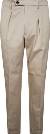 Berwich Chiaia Chinos - Heren - Chinos - Beige - M - Katoen - Broeken
