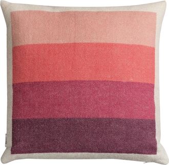 Roros Tweed &Aring;smund Bold Kissen 50 x 50 cm, pink / gr&uuml;n