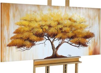 OEM Monica Mirafiori 100% Pintado A Mano Cuadro &Aacute;rbol Marr&oacute;n 140x70cm Cuadro Pintado A Mano Cuadro Acr&iacute;lico Cuadro Acr&iacute;lico De Gran Tama&ntilde;o Arte Moderno Cu