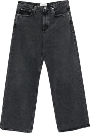 A Gold E Symbolische Keira High Waist Jeans - Dames - Loose Fit Jeans - Grijs - W29 - Jeans