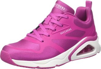 Skechers Tres-Air Revolution-Airy, Womens Trainers, Pink, 5 UK