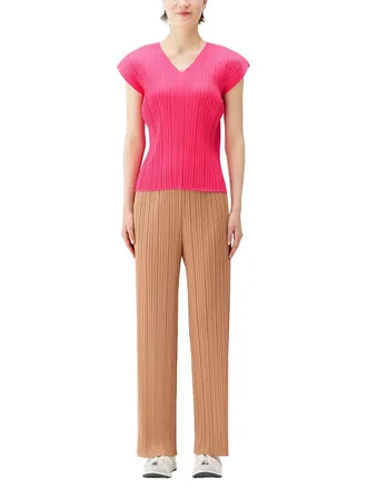 Issey Miyake Pleats Please Blouse - Pink