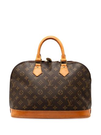 Louis Vuitton 1993 Monogram Alma PM handbag - women - Fabric/Leather - One Size - Brown