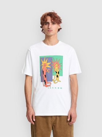 Volcom Longo Cats Bsc T-Shirt weiss