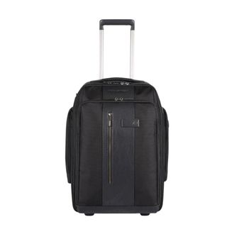 Piquadro Cabin laptop trolley backpack 15-6 - unisex - Handbagage koffer - Zwart - ONE Size - Koffers