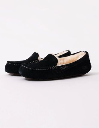 UGG Womens UGG Ansley Womens Slippers - Black - Size: 5