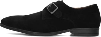 Stefano Lauran Elegante Zwarte Su&egrave;de Schoenen - Heren - Nette schoenen - Zwart - 42 1/2 EU - Su&egrave;de - Schoenen