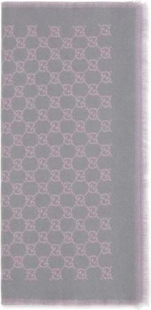 Gucci GG Monogram Sjaal - Dames - Accessoires - Veelkleurig - Maat: ONE Size Wol