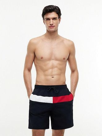 Tommy Hilfiger Colour-Blocked Long Length Swim Shorts