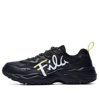 Fila (WMNS) FILA Heritage-FHT Black White Yellow F12W031120FBK