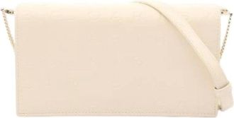 Bulgari Pre-owned Cross Body Bags, female, White, Size: ONE SIZE Pre-owned Infinito leather shoulder bag
