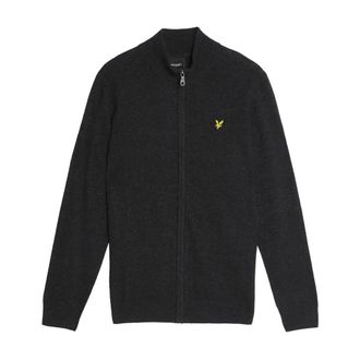 Lyle & Scott Heren, Truien, Zwart, Maat: M Wol