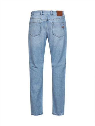 Ermenegildo Zegna Mens Jeans Roccia Blue Cotton