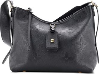Louis Vuitton CarryAll PM tas met monogramprint - Zwart