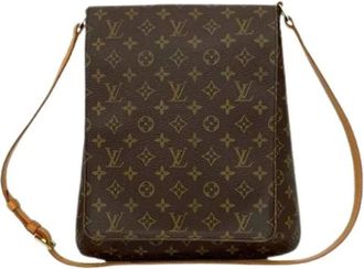 Louis Vuitton Pre-owned Cross Body Bags, female, Brown, Size: ONE SIZE Pre-owned Musette Monogram Shoulder Bag