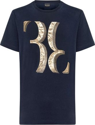 Billionaire Boys Club T-Shirt Ronde Hals Double B - Heren - T-shirts - Blauw - XS - Katoen - Tops