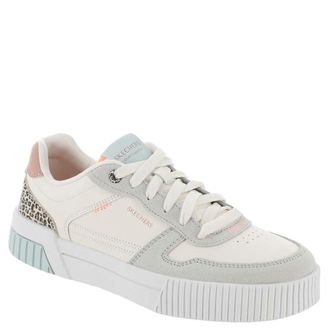 Skechers Court Classics Jade - Feline Instinct, Natrual/Multi, 2 UK