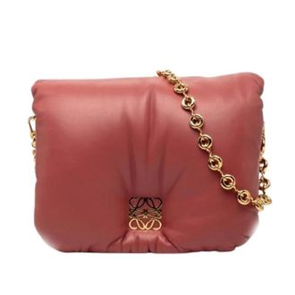 Loewe Pre-owned Cross Body Bags, female, Pink, Size: ONE SIZE Pre-owned Shoulder bag