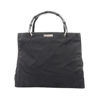 Gucci Pre-owned Handbags, female, Black, Size: ONE SIZE Pre-owned Tote Bag