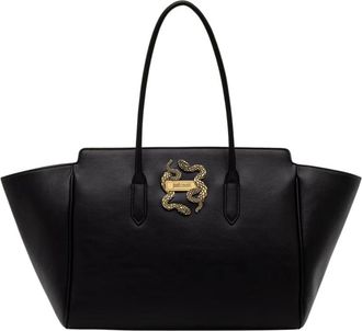 Just Cavalli Tote Bags - Dames - Shoppers - Zwart - ONE Size - Polyester - Tassen