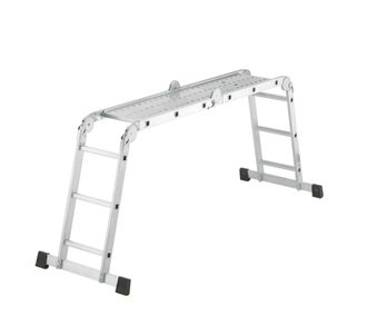 Hailo M60 Escalera Polivalente De Aluminio 4,35 M Plata