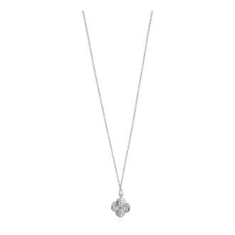 Kate Spade New York Accessoires, Dames, Grijs, ONE Size, Spade Flower Pave Mini Hanger