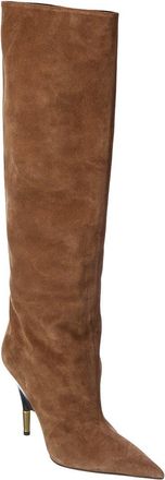 Khaite Khaite Bella Suede Knee-High Boot