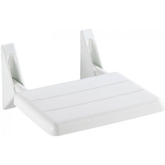 WENKO Soporte Productos Ducha Secura 32x36 Cm, Blanco