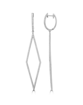 Sabrina Designs 14K 1.58 Ct. Tw. Diamond Dangle Earrings