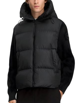 Canada Goose Hybridge Grove Knit Down Hoodie
