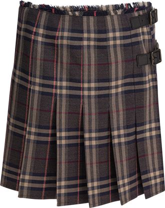 Burberry Womens W Au25-ww-giu-4 3 003 167564 C3127 - Grey Wool - Size EU 38 (Womens)