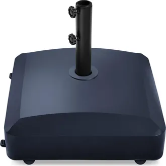 Best Choice Products Fillable Mobile Umbrella Base Heavy Duty Market Stand w/ Wheels, Locks, 123lb Capacity