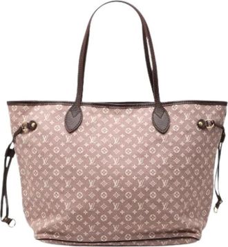 Louis Vuitton Pre-owned Idylle Neverfull MM - Dames - Vintage Shopper - Roze - ONE Size - Leer - Vintage