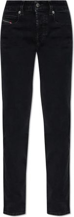 Diesel Jeans 1992 D-Jiann - Dames - Skinny Jeans - Zwart - W30 L32 - Katoen - Jeans