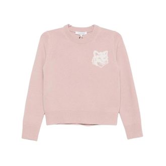 Maison Kitsun&eacute; Mujer, Jerseys, Rosa, Talla: S
