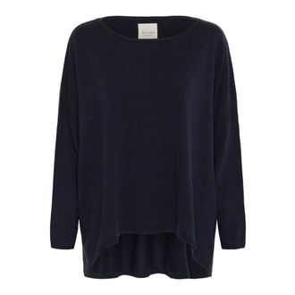 Part Two TilaPW PU Strik 30307306 - Dames - Truien - Blauw - Maat: L