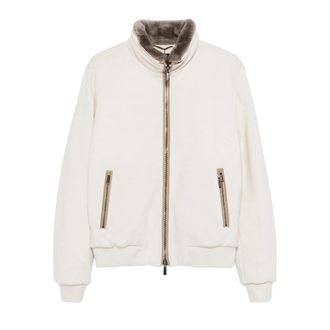 Moorer Fur-trimmed Zip-front Jacket